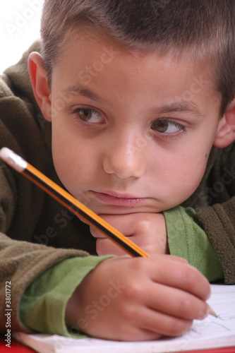 Homework boy