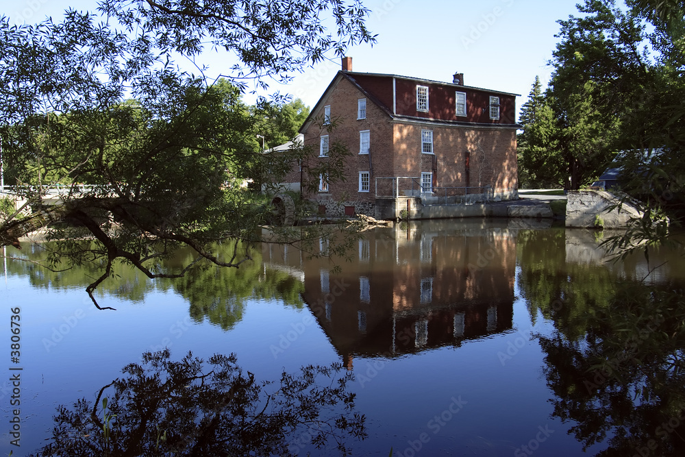 old water mill at Stanbridge East, Quebec