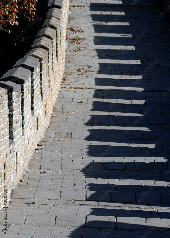 Obraz premium Shadows of the Great Wall of China