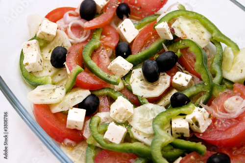 Mediterranean style salad