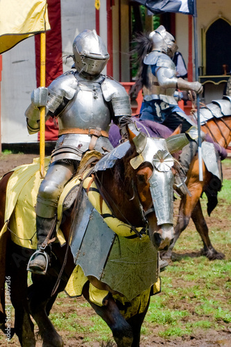 Knight at renaissance fair