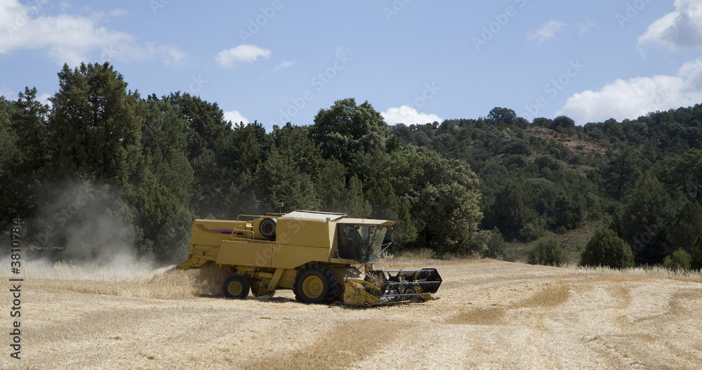 Obraz premium maquinaria agricola