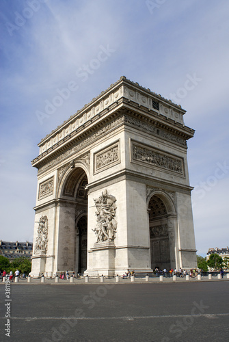 Paris l’arc de triomphe © Pascal Martin