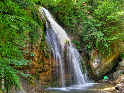 Waterfalls. Crimea.