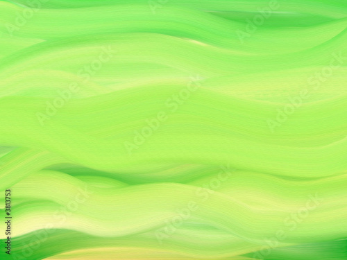 Oil Painted Canvas Background with green & yellow