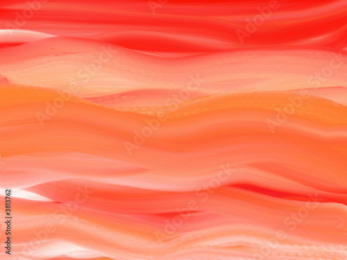 Oil Painted Canvas Background with red & orange