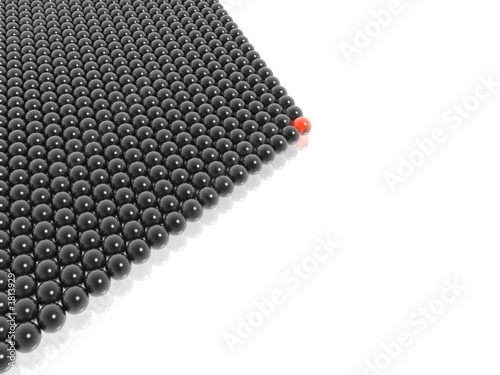 red leader of black balls g...