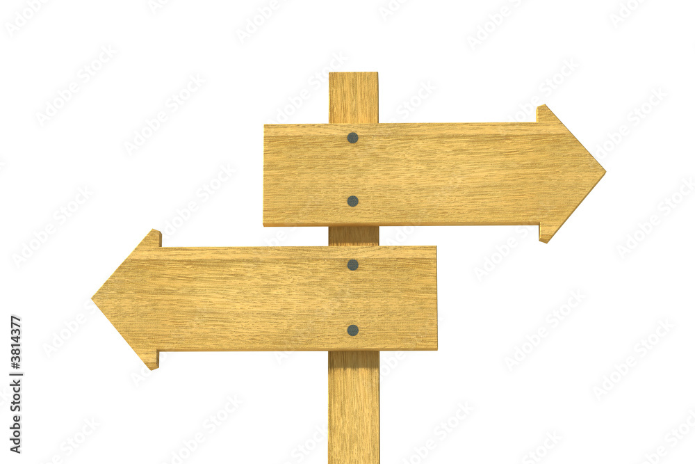 3d rendering wooden pointer on white background 3d rendering wooden pointer on white background