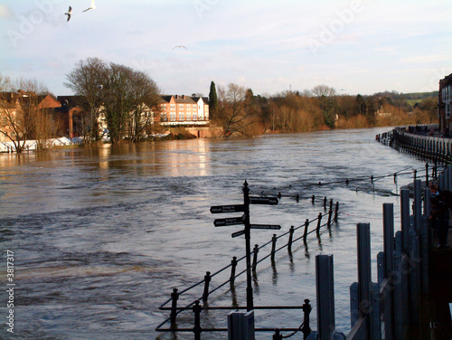 Floods at Bewdley photo