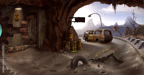 Tablou pe pânză fallout