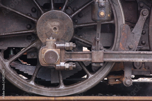 bielle de locomotive à vapeur