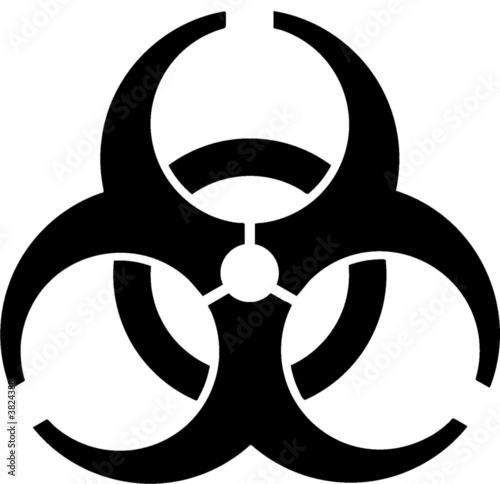 Warnzeichen Biohazard - Biogefährdend