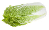 Photo lettuce on a white background