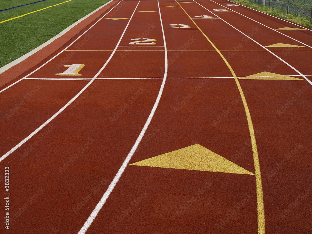Fototapeta premium Running Track
