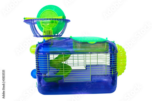 Cuadro en lienzo a cage for holding hampsters and other small rodents