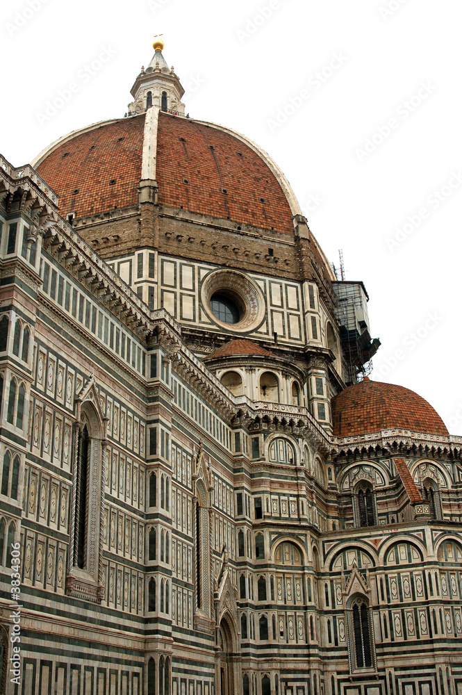 The main cathedral dome of Florence, Italy's main cathedral.