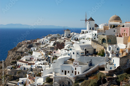 A beautiful scene from Oia on Greece's Santorini Island.