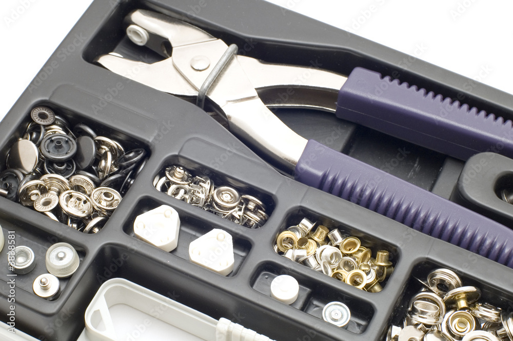 series object on white punch tool