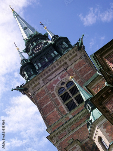 Photography An image of a church in the swedish capital of stockholm