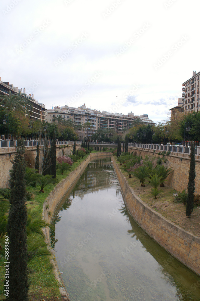Fototapeta premium canal à Palma aux Baléares