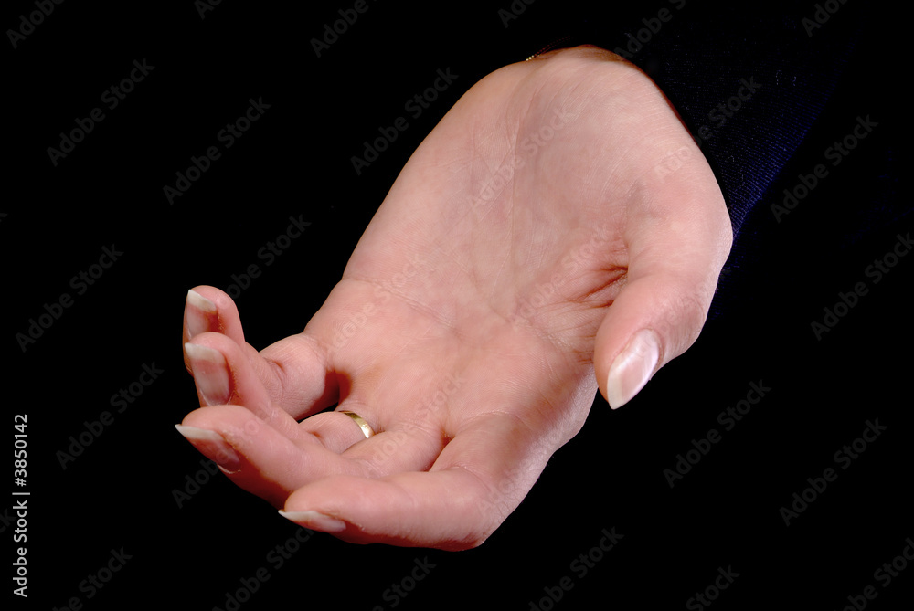 offene Hand offene Hand