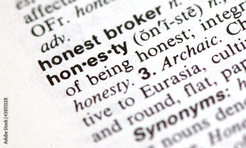 A macro shot of the word 