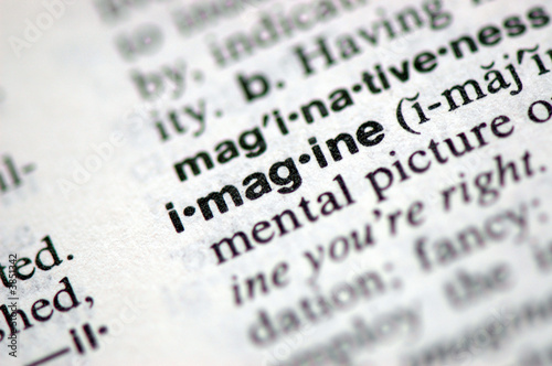 A macro shot of the word 