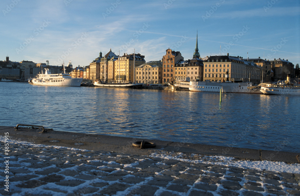 Fototapeta premium Tourisme en Suède