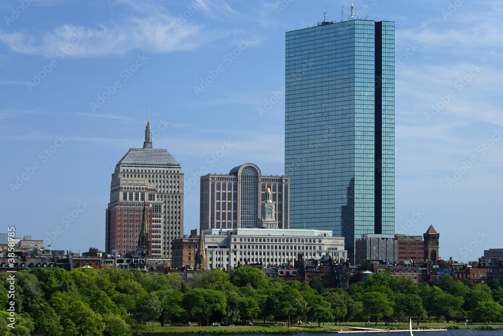 Fototapeta premium classic boston skyline