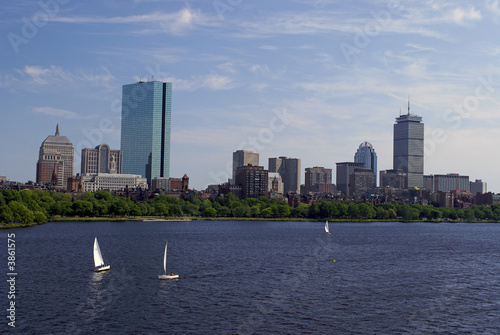 classic view of boston
