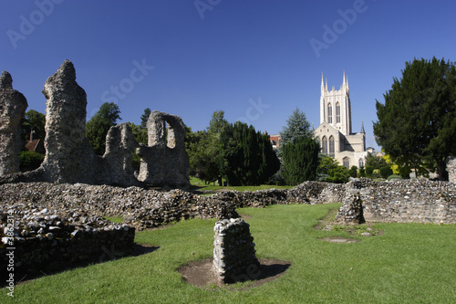 Fototapeta Cathedral, Bury St. Edmunds, Suffolk, UK