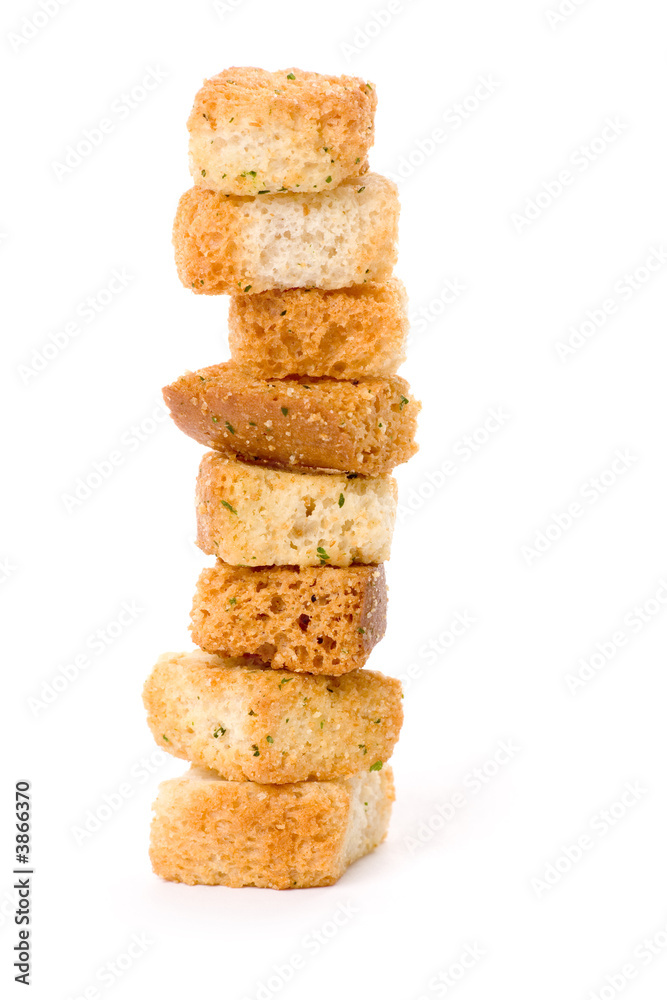 croutons close up shot for background, concept of balance croutons close up shot for background, concept of balance