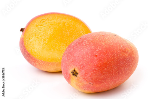 Red Mango close up shot