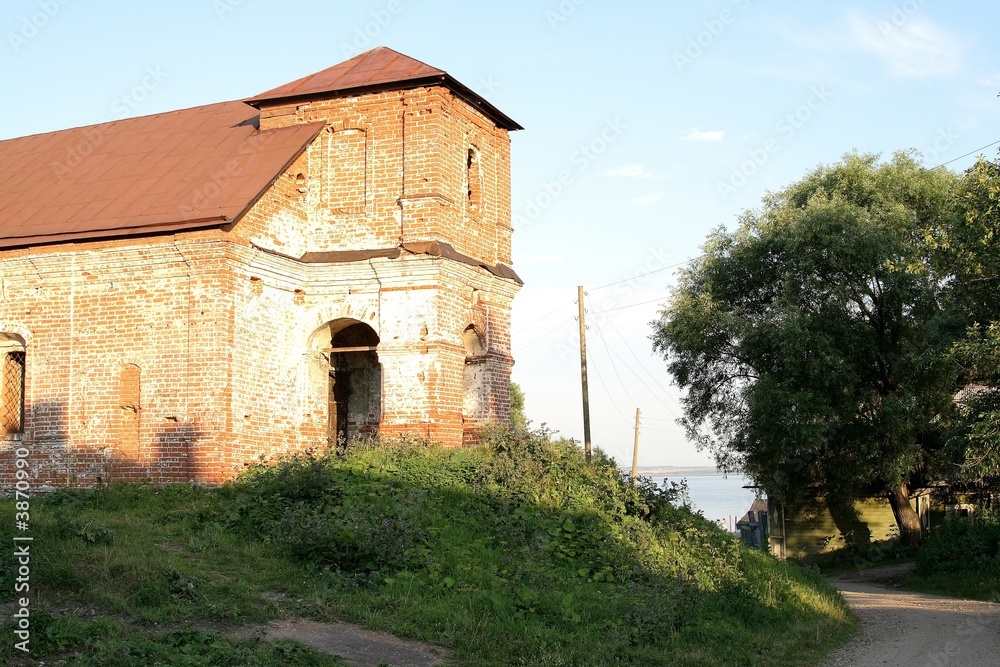 Fototapeta premium Street of Rostov city