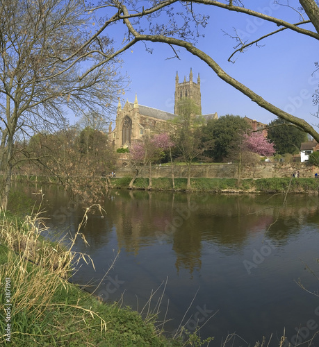 worcester city the river severn worcestershire 