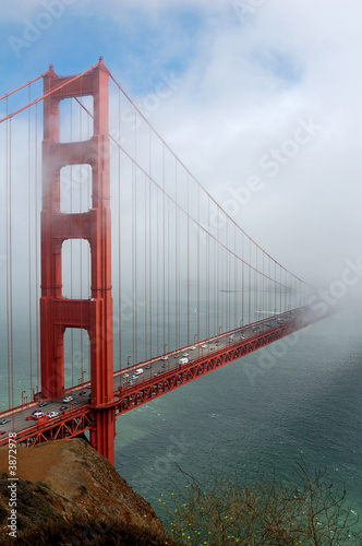 The Golden Gate Bridge in San Francisco