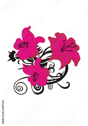 Floral design elements