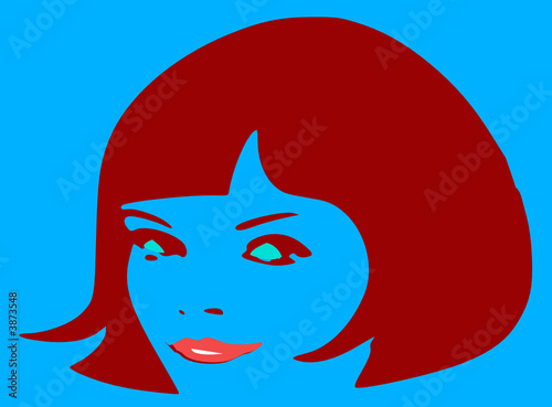 logo tete de femme