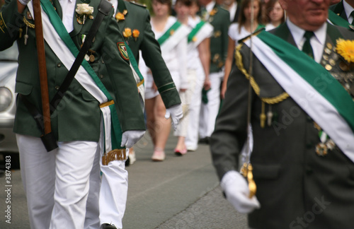 Obraz na płótnie Schützenfest w salonie