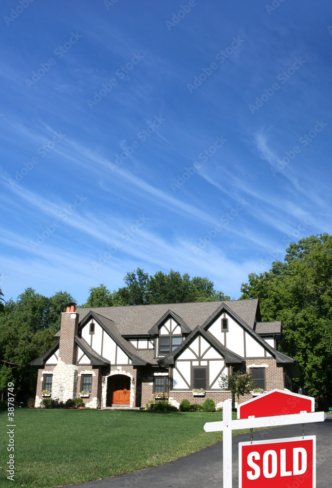 Obraz premium House sold