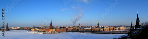stockholm Gamlastan panorama photo