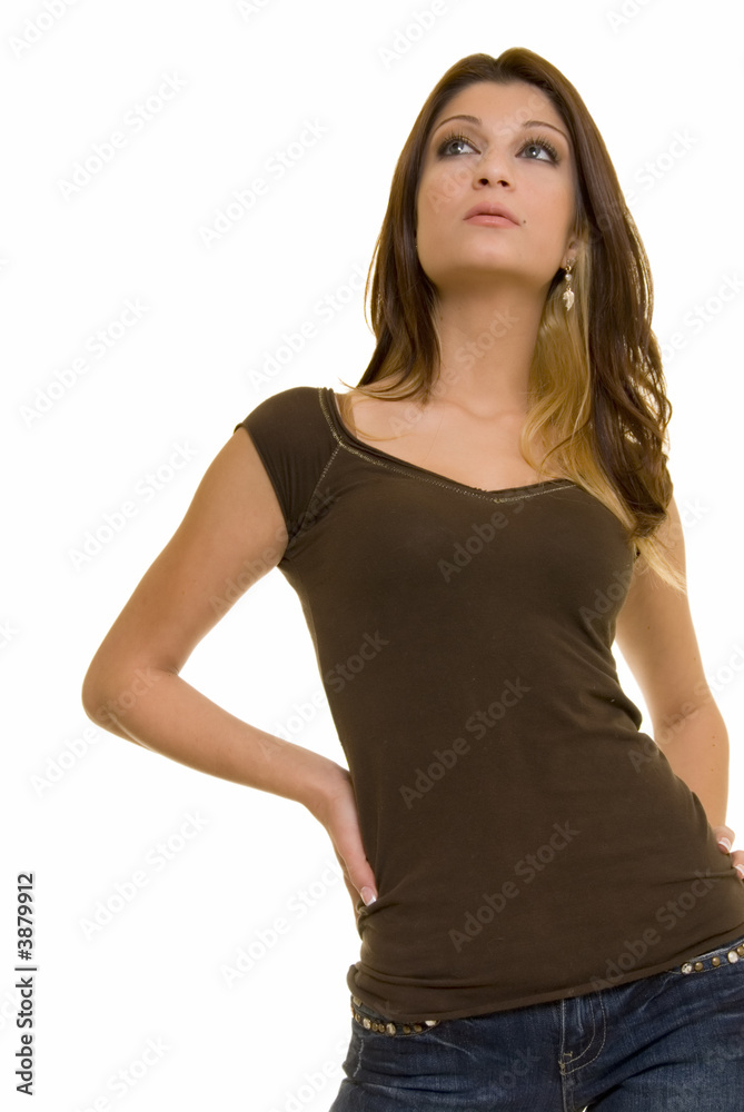 Beautiful brunette Beautiful brunette