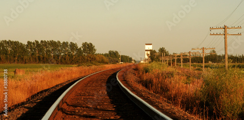 Railroad tracks