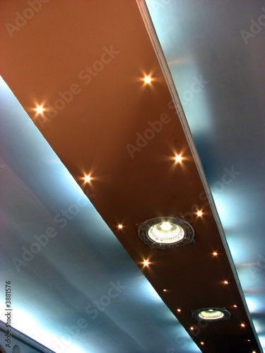 Obraz na płótnie Ceiling Lights w salonie