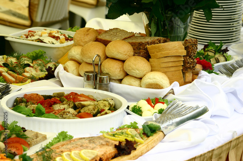 Catering's food