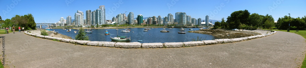 Fototapeta premium City of Vancouver, Canada (Panorama)