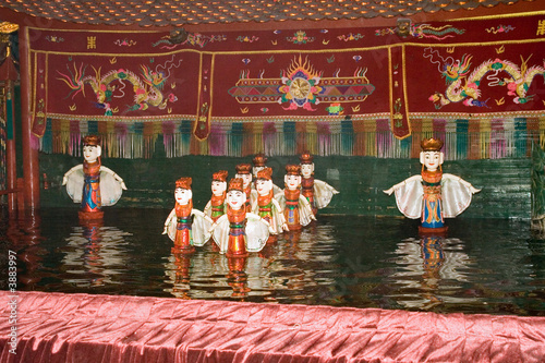Wasserpuppen-Theater in Hanoi