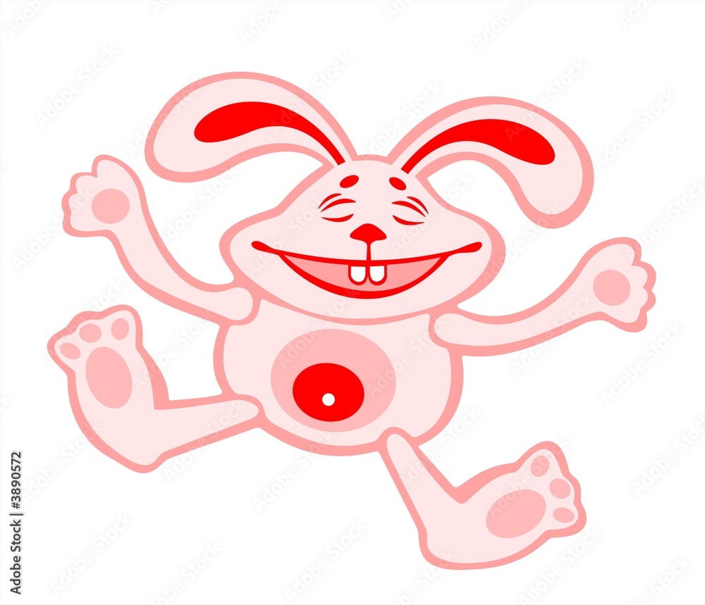 Laughing rabbit Laughing rabbit