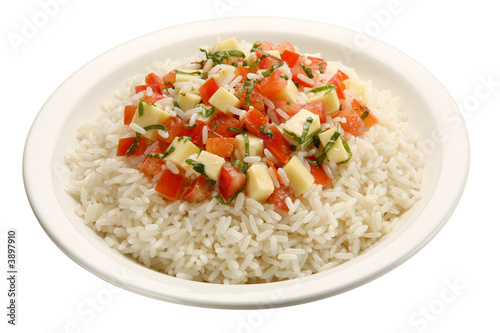 A mediterranean recipe of rice