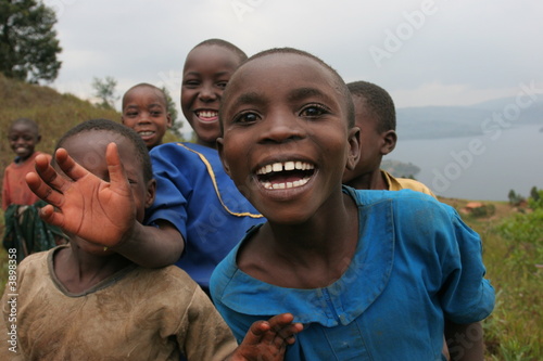 sourire d'enfants rwanda photo